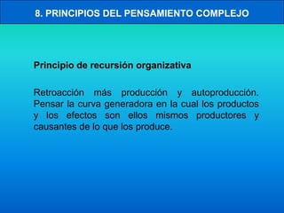 El Pensamiento Complejo