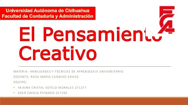 El Pensamiento Creativo El Mapa Mental El Brainstorming