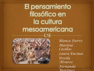 • Blanca Fierro
• Marlene
  Casillas
• Laura Encinas
• Prisila
  Álvarez
• Fernanda
 