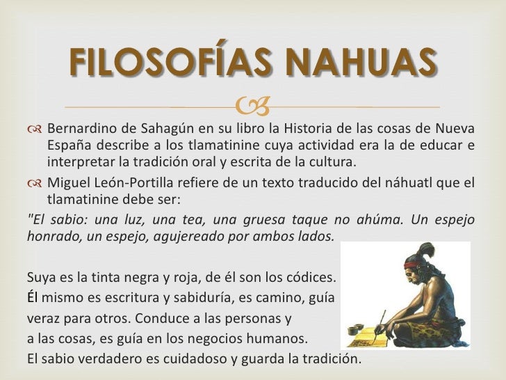 El pensamiento filosófico en la cultura mesoamericana