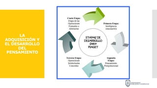 LA
ADQUISICIÓN Y
EL DESARROLLO
DEL
PENSAMIENTO
 