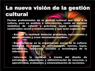  Evalúa y sistematiza la práctica cultural.l