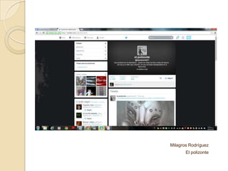 Milagros Rodríguez
El polizonte
 