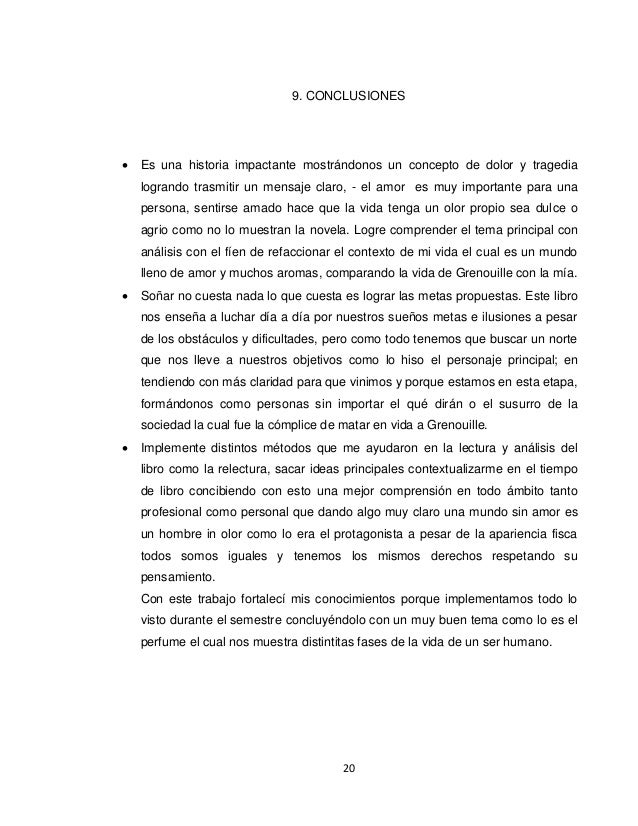 El perfume