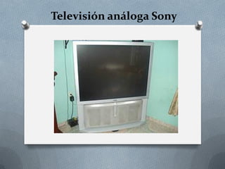 Televisión análoga Sony

 