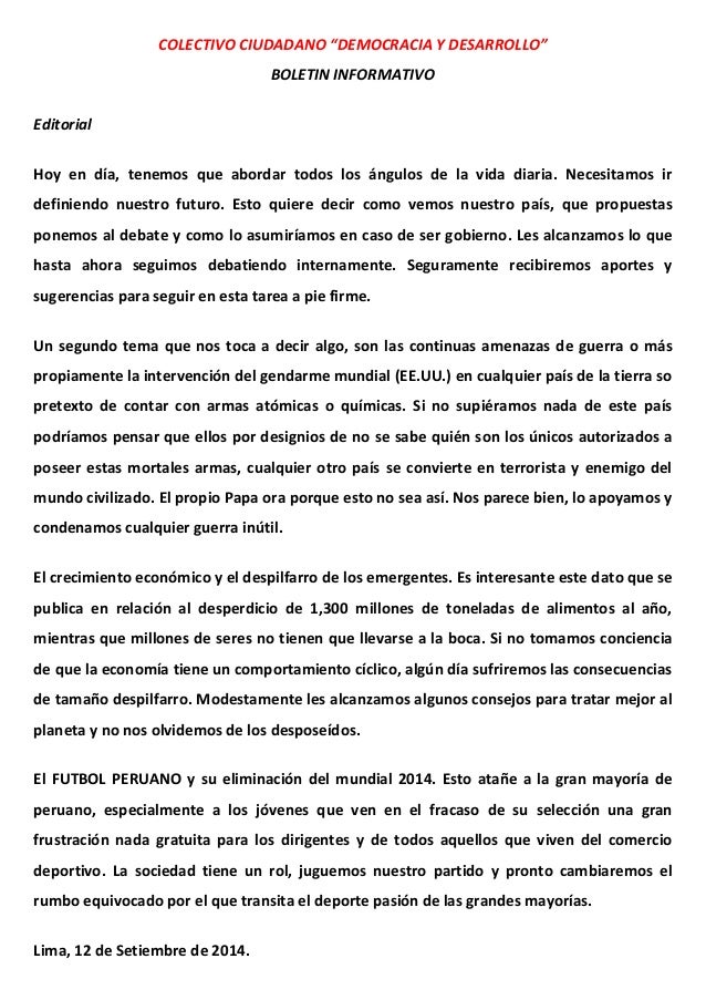 El peru que queremos