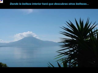 Donde la belleza interior hará que descubras otras bellezas...