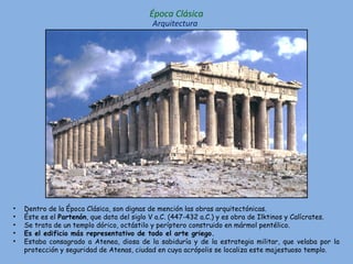 Época Helenística
Obras
• En el periodo helenístico se generalizó la
escultura colosalista, de la que fue
prototipo el des...