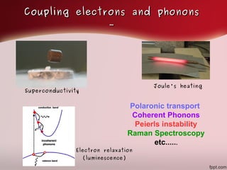 Introduction to the electron-phonon renormalization of electronic band ...