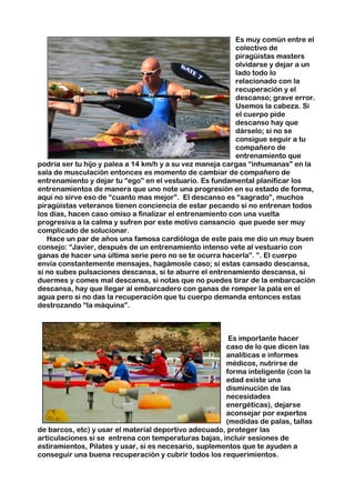 EL PIRAGUISTA VETERANO