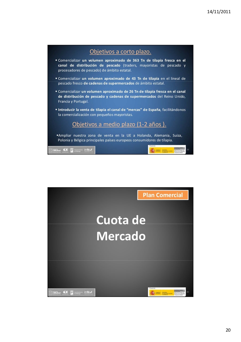 El plan comercial