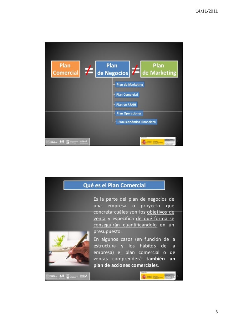 El plan comercial