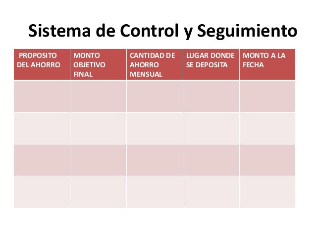 plan de ahorro personal