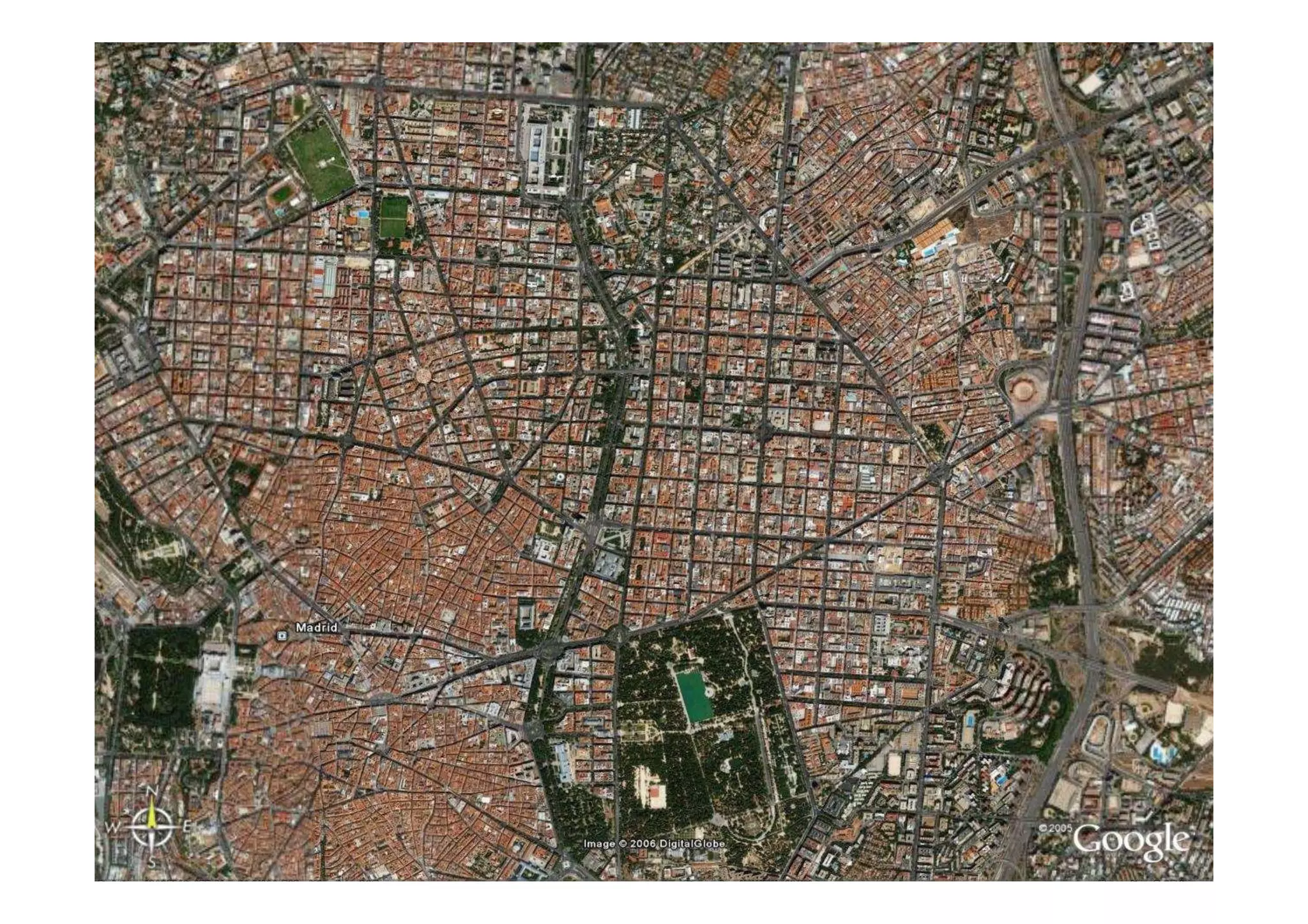  Plano urbano de Madrid  desde el Ensanche  al s. XXI (2ª parte). Comentario 