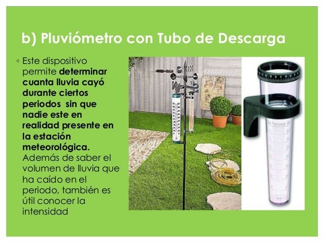 El pluviometro