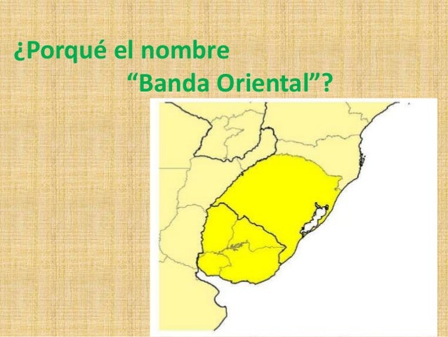 Poblamiento de la Banda Oriental Poblamiento de la Banda Oriental