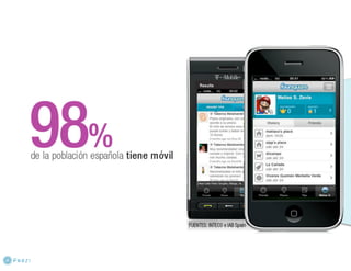 El poder de foursquare noviembre 2011