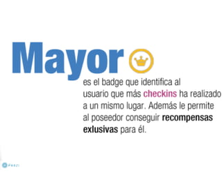 El poder de foursquare noviembre 2011