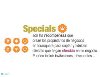 El poder de foursquare noviembre 2011