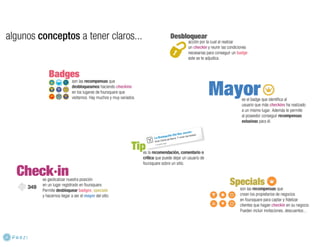 El poder de foursquare noviembre 2011