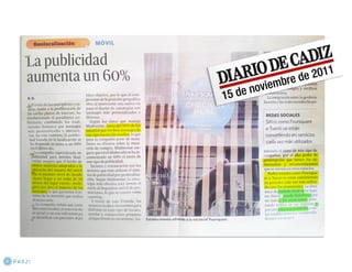 El poder de foursquare noviembre 2011