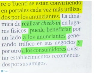 El poder de foursquare noviembre 2011