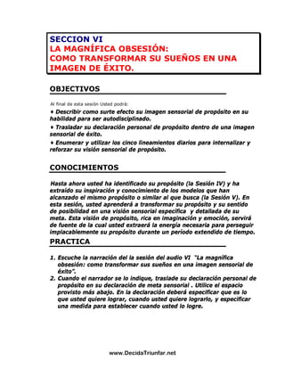 El Poder De La Autodisciplina Guia De Estudio | PDF