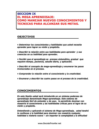 El Poder De La Autodisciplina Guia De Estudio | PDF