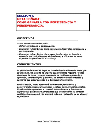 El Poder De La Autodisciplina Guia De Estudio | PDF