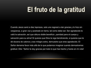 EL PODER DE LA GRATITUD | PDF
