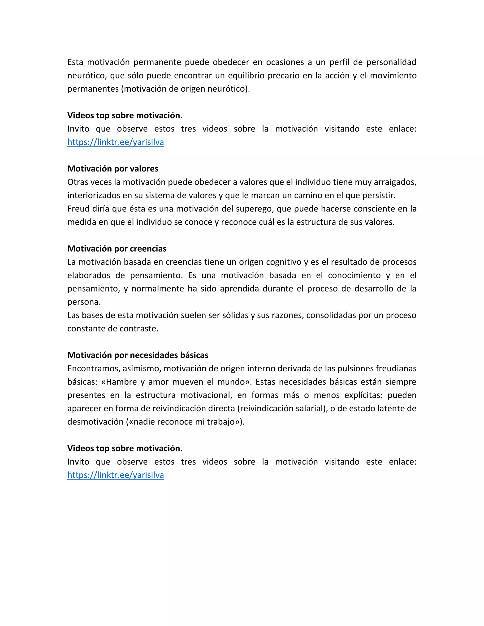El poder de la motivacion | PDF