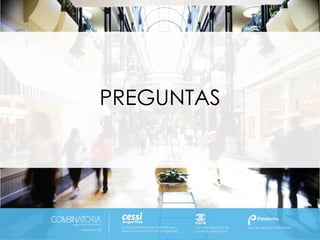 29
PREGUNTAS
Cámara de empresas del software y
servicios informáticos de la Argentina.
Cámara Argentina de
comercio electr...