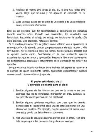 El poder del espejo Louse Hay | PDF
