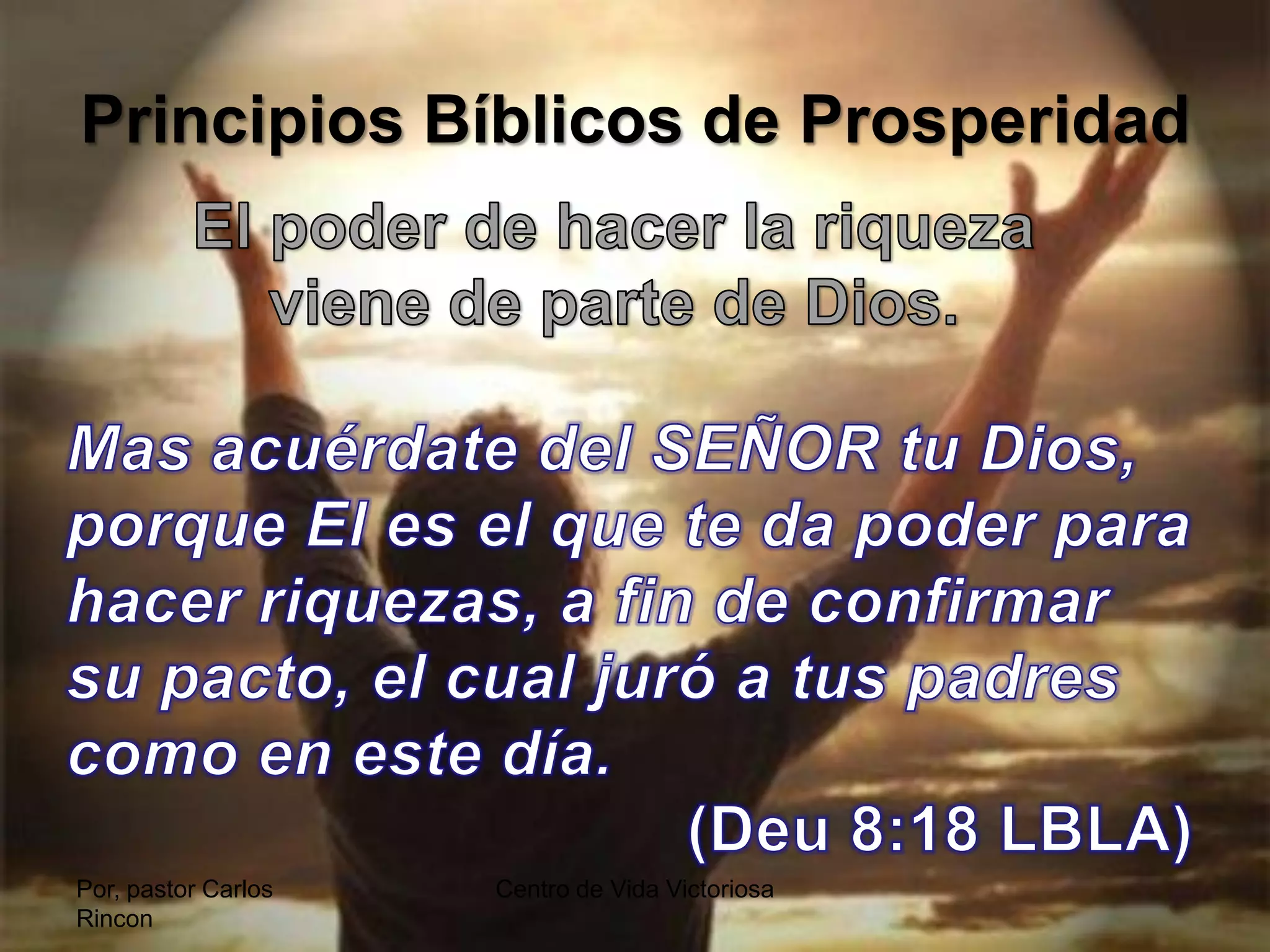 El poder de vivir en la abundancia de Dios 4 25-12 | PDF