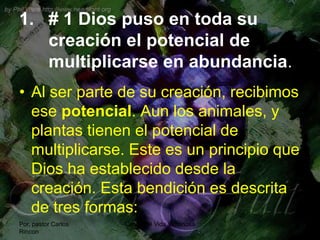 El poder de vivir en la abundancia de Dios 4 25-12 | PDF