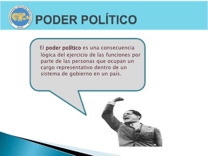 El poder político