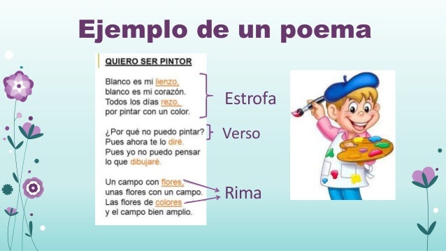 COLE Y LENGUA POESÍA VERSOS Y ESTROFAS