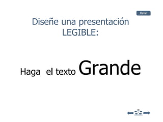 El porder de lo visual