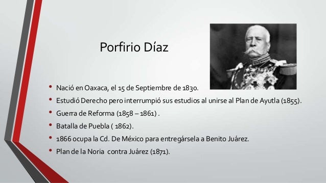 El porfiriato