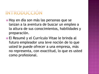 El Portafolio Profesional