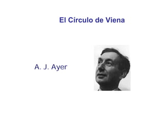 El Círculo de Viena




A. J. Ayer
 