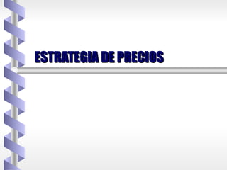 ESTRATEGIA DE PRECIOS 