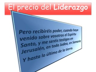 El precio del Liderazgo
 