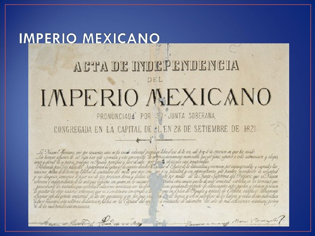 El primer imperio mexicano