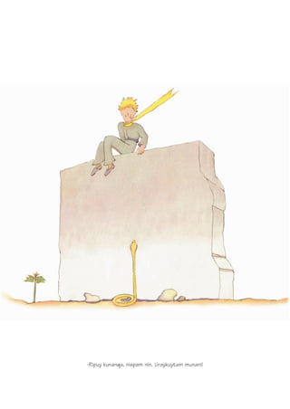 -Ripuy kunanqa, nispam nin. Uraykuytam munani!
 