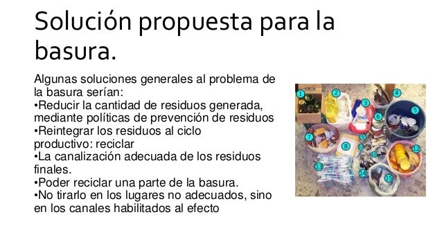 Texto Expositivo Sobre El Problema De La Basura es.slideshare.net