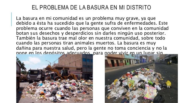Texto Expositivo Sobre El Problema De La Basura www.slideshare.net