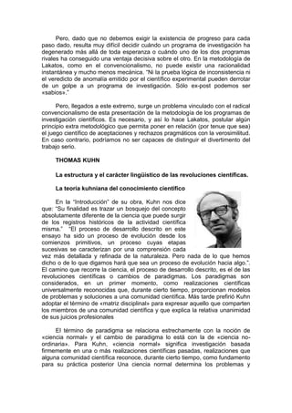 El problema del lenguaje de la ciencia