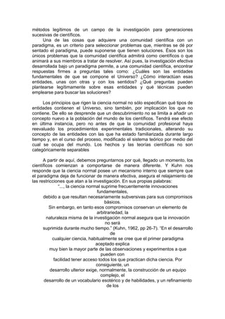 El problema del lenguaje de la ciencia