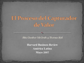 Rita Gunther McGrath y Thomas Keil Harvard Business Review América Latina Mayo 2007 